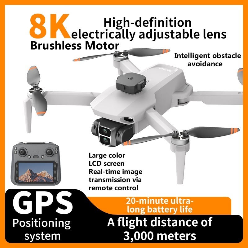 8K ESC Camera Obstacle Avoidan - Drone Controller Screen ulasan dan harga