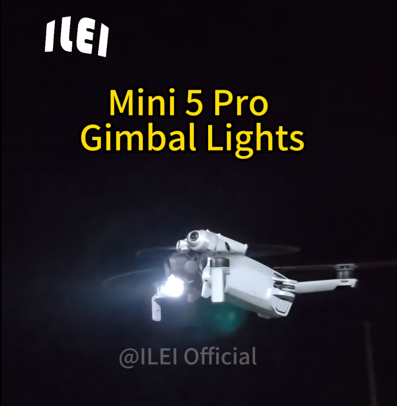 DJI Mini 5 Gimbal Light, 700LM - Drone Strobe Light ulasan dan harga