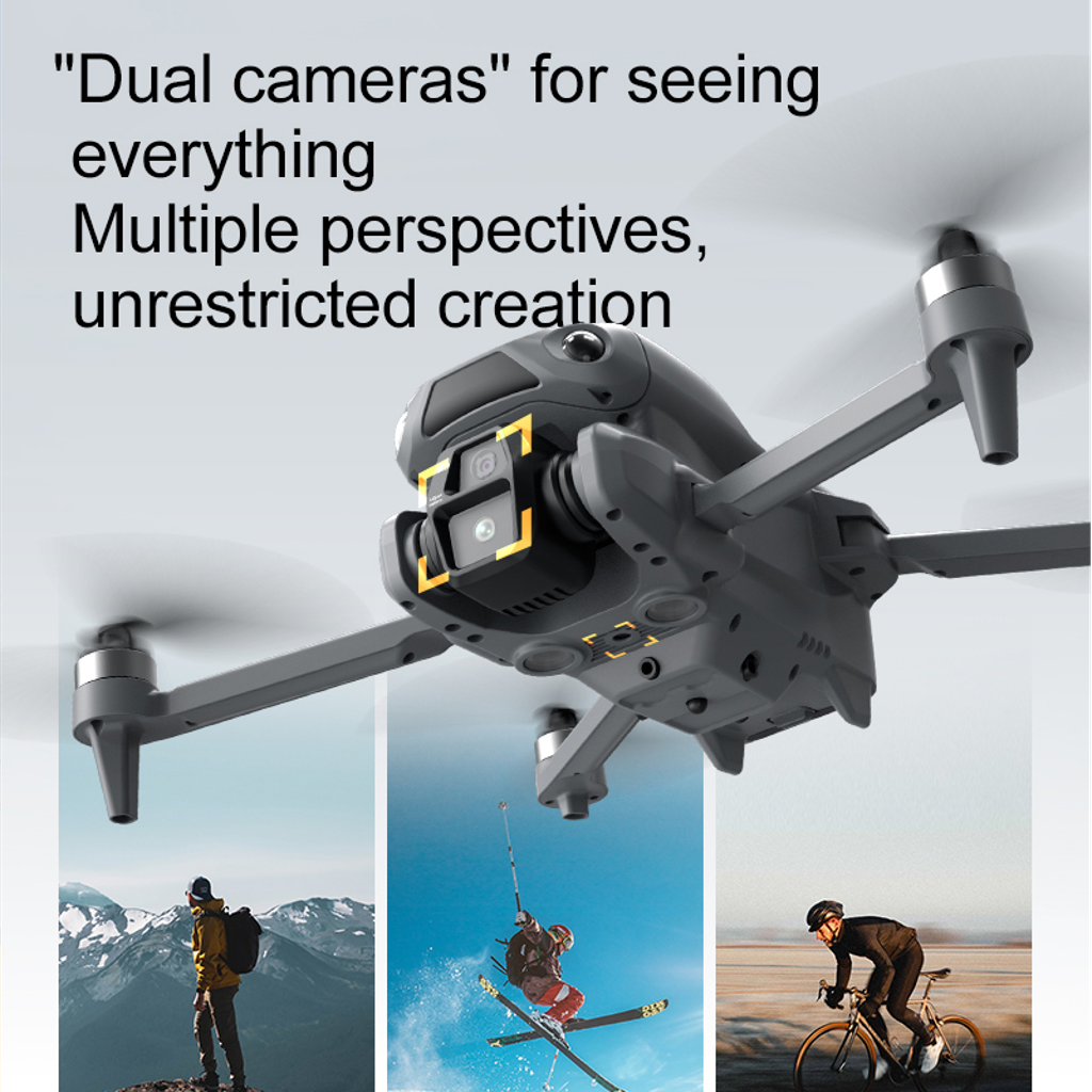 New LF682 MAX GPS Drone Profes - Drone Controller Screen ulasan dan harga