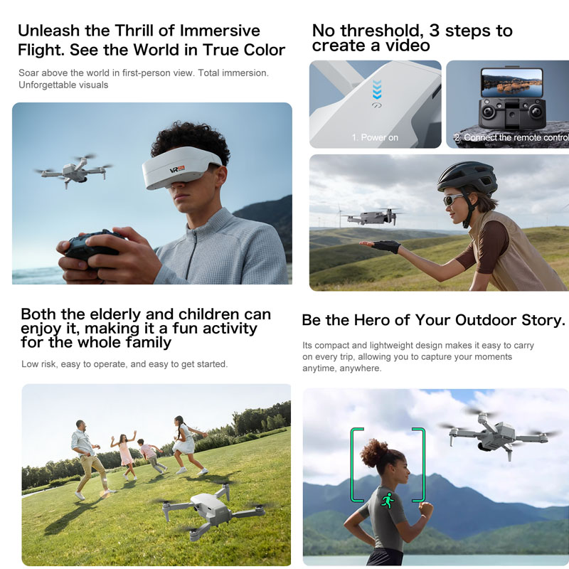 New Aeri100 Drone with VR Opti - Jjrc Drone X12 ulasan dan harga