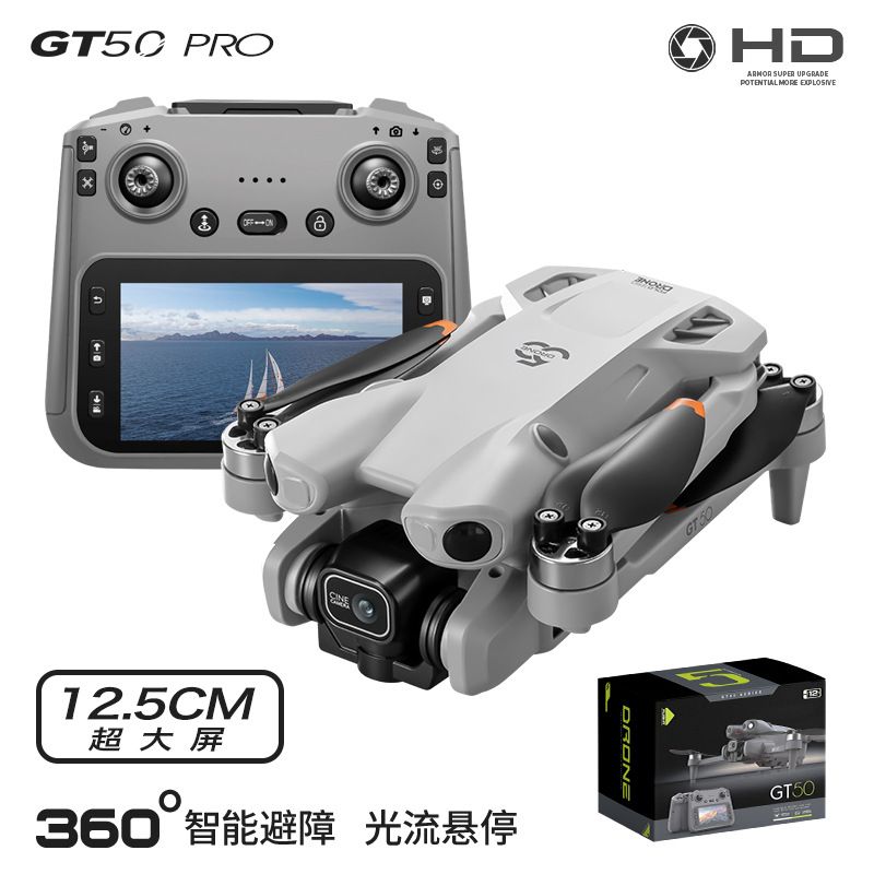 GT50 Pro Drone Hd Aerial Photo - Drone Controller Screen ulasan dan harga
