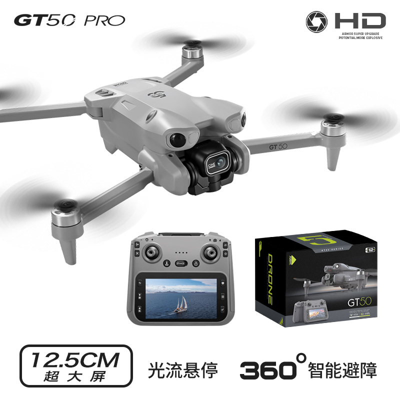 GT50 Pro Drone Hd Aerial Photo - Drone Controller Screen ulasan dan harga