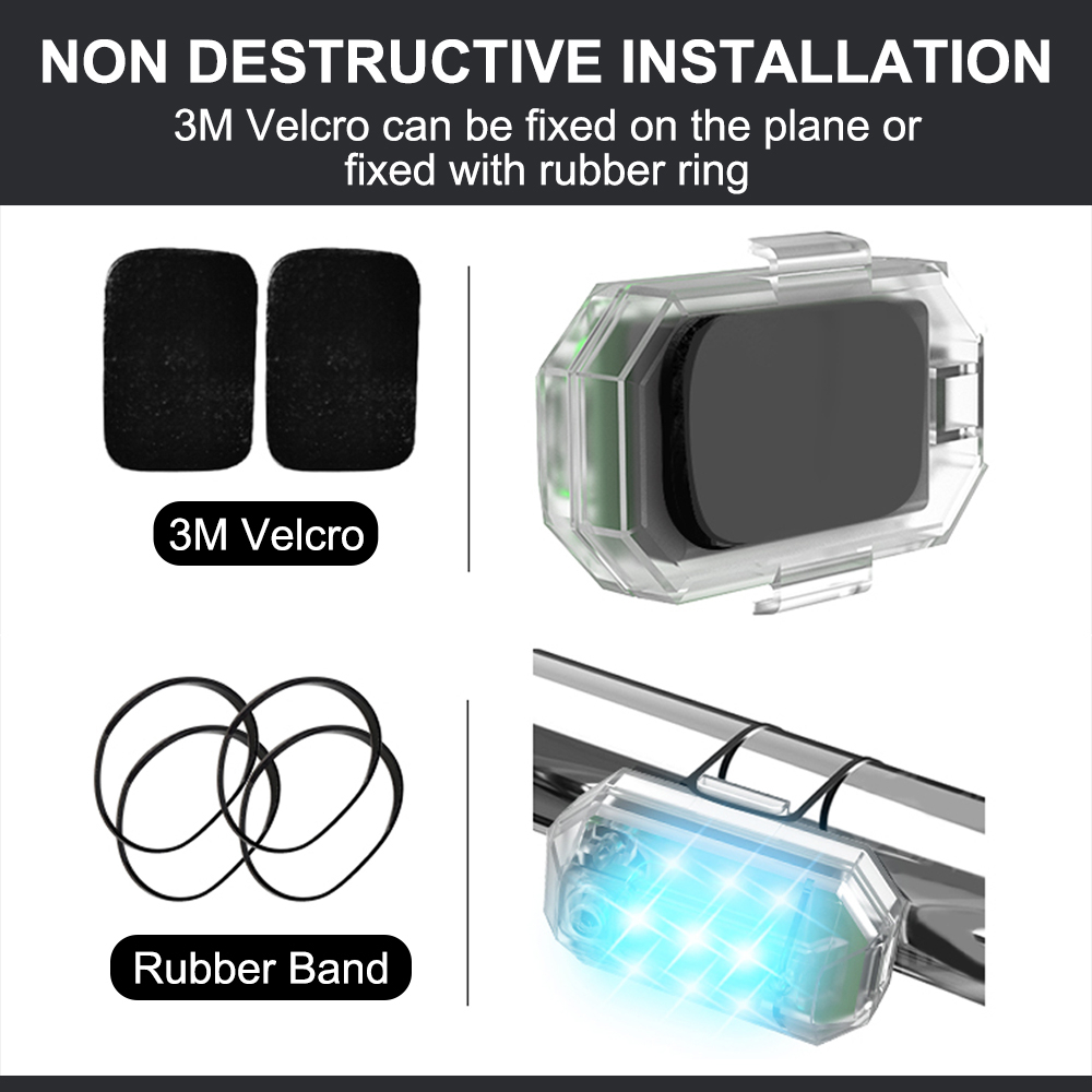 2PCS Airplane Strobe Light Mot - Drone Strobe Light ulasan dan harga